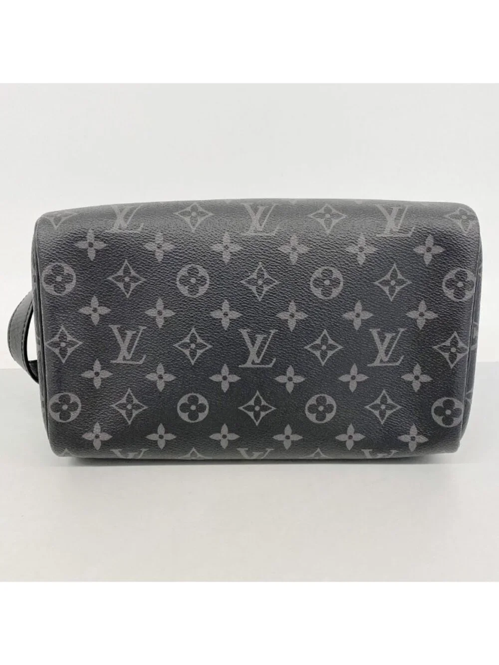Louis Vuitton Handbag Monogram Eclipse Dopp Kit Black